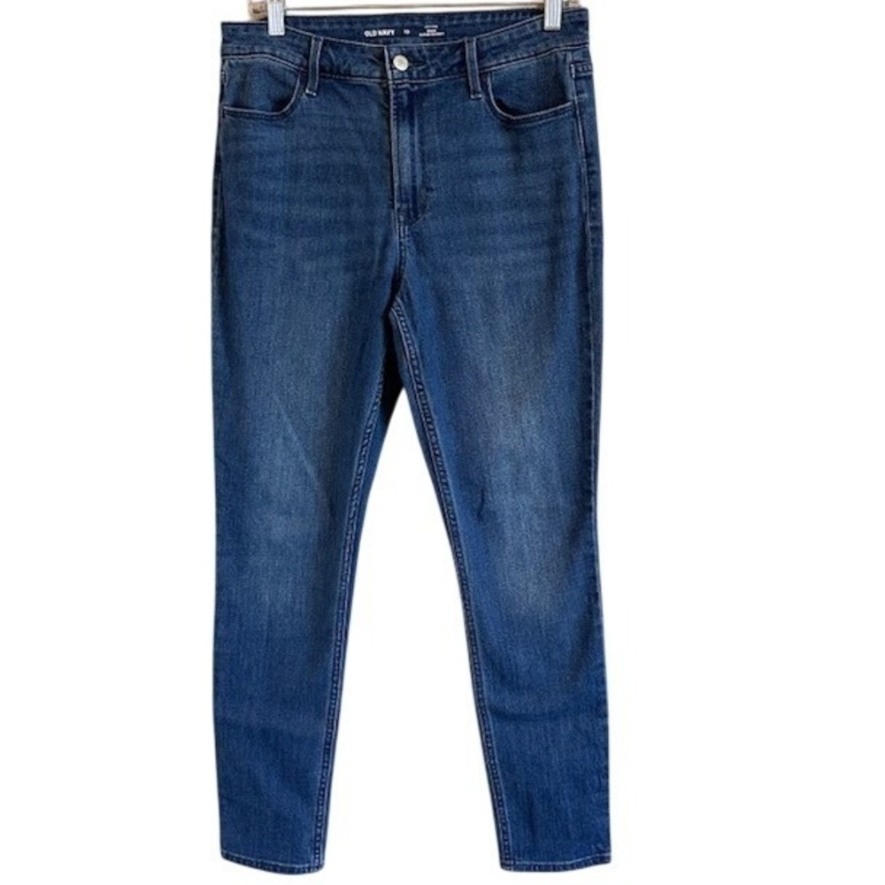 Old Navy Women's High Rise Wow Super Skinny Denim Stretch Ankle Jeans 10